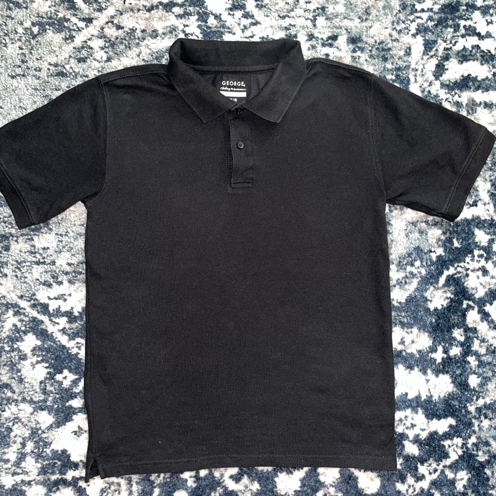 Black George polo shirt used